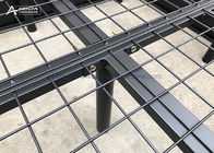 Black Easy Assembled King Size Thickened Hotel Metal Platform Bed Frame